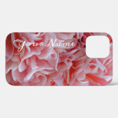 Blume aus rosa Samt Case-Mate iPhone Hülle (Rückseite (Horizontal))