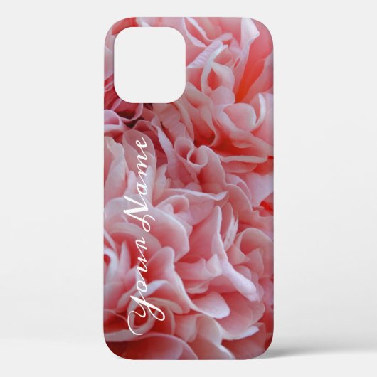 Blume aus rosa Samt Case-Mate iPhone Hülle (Rückseite)