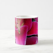 Blume aus rosa Sterngazer Kaffeetasse (Mittel)
