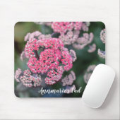 Blume aus rosa und weißem Butterfly Mousepad (Mit Mouse)