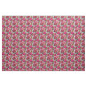 Blume aus Rot-Rosa-Peonys und Hydrangea Stoff (Yard (91,4 cm))