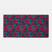 Blume aus rotem Hibiskus, Packpapier Schreibtischunterlage (Vorderseite)