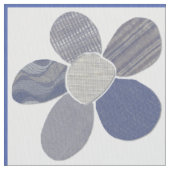 Blume aus Spinnstoffen - DIY Stoff (Nahaufnahme)