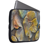 Blume aus Stein Laptopschutzhülle (Vorne Rechts)