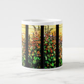 Blume aus verkettetem Glas, Jumbo-Tasse (Vorderseite)