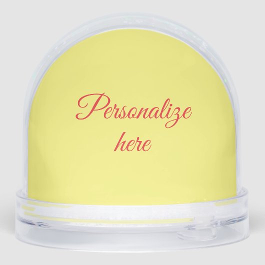 Blume aus verkettetem Glas Vintag Schneekugeln (Rückseite)