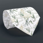 Blume aus weißem Creme, Aquarell Krawatte<br><div class="desc">Dieses Design kann durch Auswahl der Option Design bearbeiten personalisiert werden. Sie können auch auf andere Gegenstände übertragen. Kontaktieren Sie mich unter colorflowcreations@gmail.com oder nutzen Sie die Chat-Option oben auf der Seite, wenn Sie dieses Design auf einem anderen Produkt haben möchten oder Hilfe benötigen. Sehen Sie mehr von meinen Designs...</div>