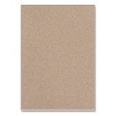 Blume aus weißer Baumwolle. Sitzplan für Hochzeite Tischnummer (Rückseite)