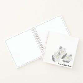 Blume aus Weißgärten Notizblock