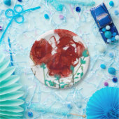 Blume Ausdruck I Pappteller (Party)