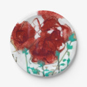 Blume Ausdruck I Pappteller (Vorderseite)