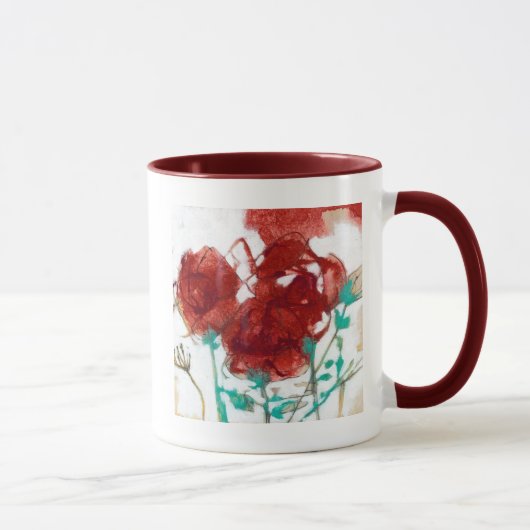 Blume Ausdruck I Tasse (Rechts)