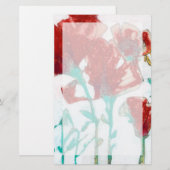 Blume Ausdruck II Briefpapier (Vorne/Hinten)