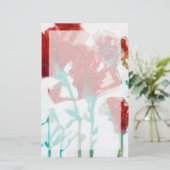 Blume Ausdruck II Briefpapier (Stehend Vorderseite)