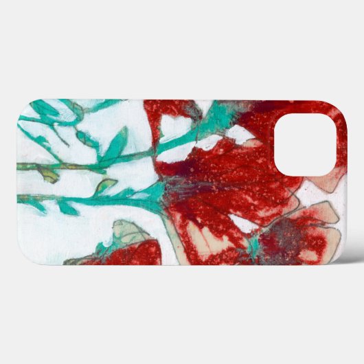 Blume Ausdruck II Case-Mate iPhone Hülle (Rückseite (Horizontal))