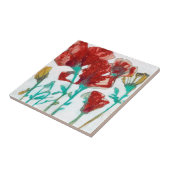 Blume Ausdruck II Fliese (Seite)