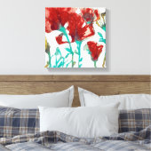 Blume Ausdruck II Leinwanddruck (Insitu (Schlafzimmer))