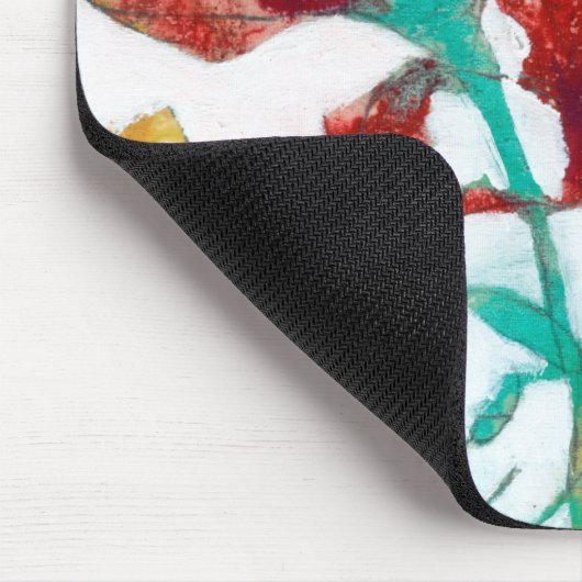 Blume Ausdruck II Mousepad (Ecke)