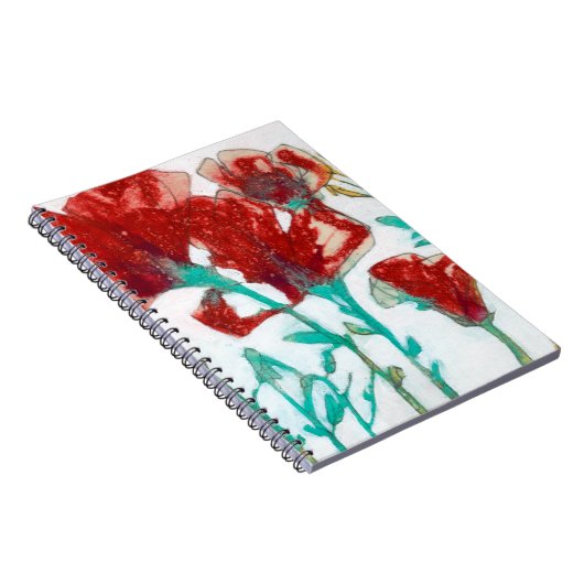 Blume Ausdruck II Notizblock (Rechte Seite)