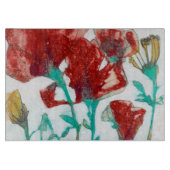 Blume Ausdruck II Schneidebrett (Vorderseite)