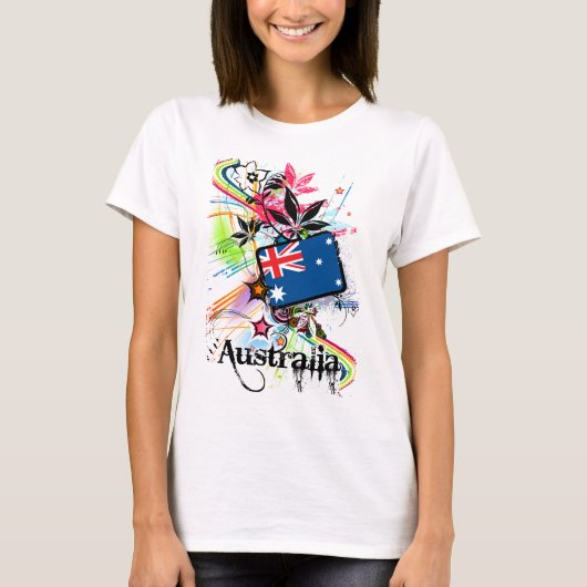 Blume Australien T-Shirt (Vorderseite)