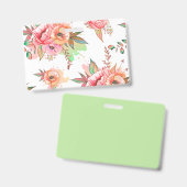 Blume Ausweis (Vorder- & Rückseite)