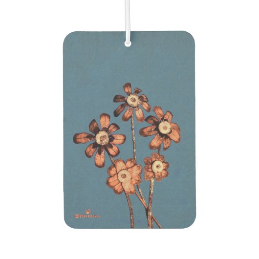 Blume Autolufterfrischer (Vorderseite)