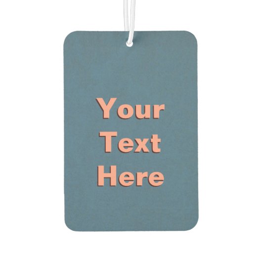 Blume Autolufterfrischer (Rückseite)