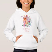 Blume B1 Hoodie (Vorderseite)