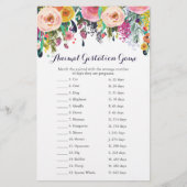 Blume Baby Duwer Animal Gestage Game (Vorderseite)