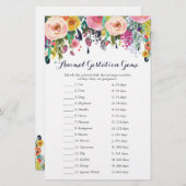 Blume Baby Duwer Animal Gestage Game (Vorne/Hinten)