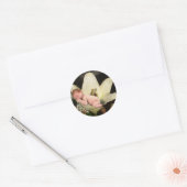 Blume Baby Round Sticker (Umschlag)