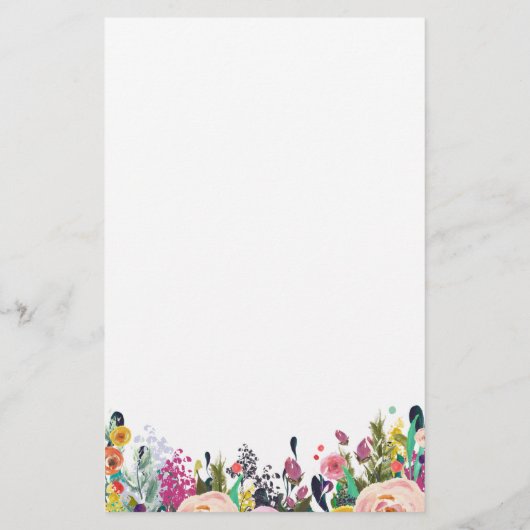 Blume Baby Shower beenden Mommy's Phrase Game (Rückseite)