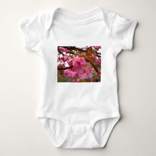 Blume Baby Strampler (Vorderseite)
