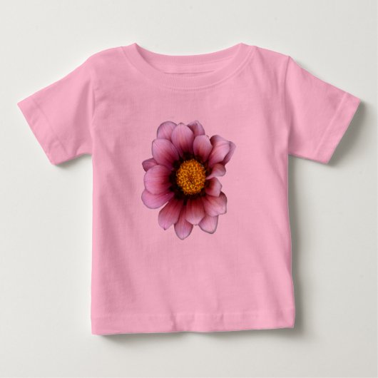 Blume Baby Tutu Bodysuit Baby T-shirt (Vorderseite)