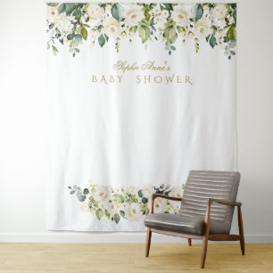 Blume Babydusche Foto Stand Hintergrund Wandteppich
