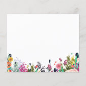 Blume Babydusche Wie groß ist Mama's Bauchspiel (Rückseite)