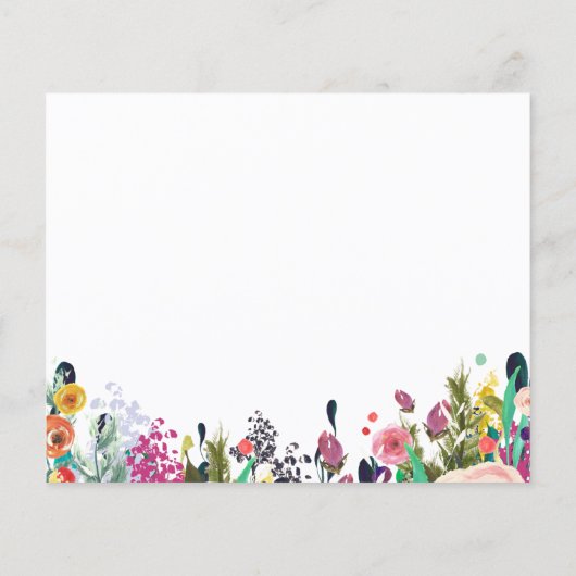 Blume Babydusche Wie groß ist Mama's Bauchspiel (Rückseite)