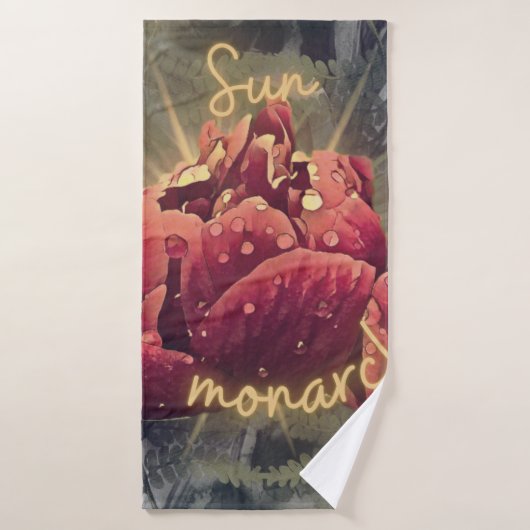 Blume Badehandtuch (Badehandtuch)