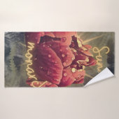 Blume Badehandtuch (Badehandtuch)