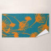 Blume Badehandtuch (Badehandtuch)