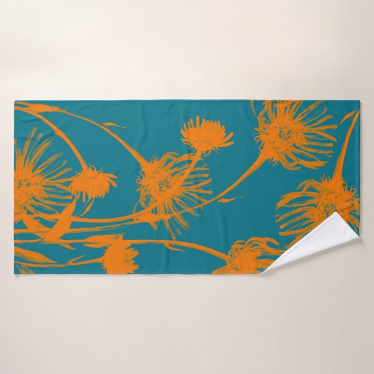 Blume Badehandtuch (Badehandtuch)