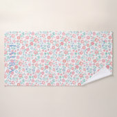 Blume Badehandtuch (Badehandtuch)