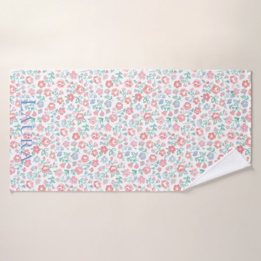 Blume Badehandtuch (Badehandtuch)