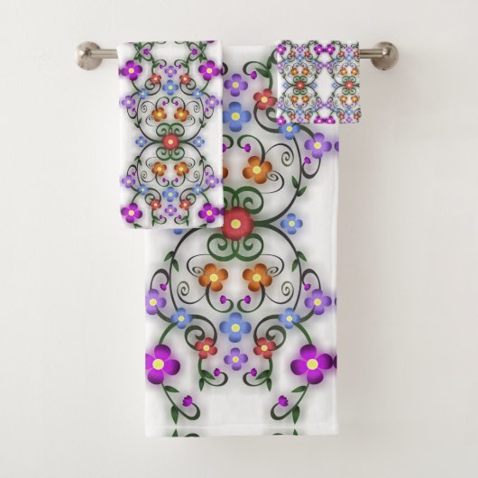 Blume Badehandtuch Set (Insitu)