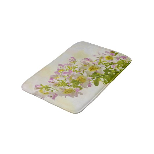 Blume Badematte (Schrägansicht)