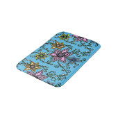 Blume Badematte (Schrägansicht)