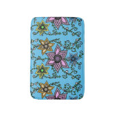 Blume Badematte (Vorderseite Vertikal)