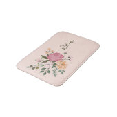 Blume Badematte (Schrägansicht)