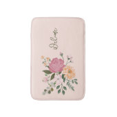 Blume Badematte (Vorderseite Vertikal)